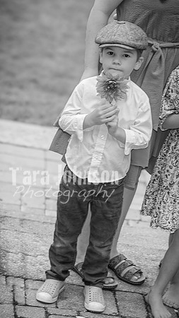 Sculthorpe Family @ Cedar Island - BW - TJP (2 of 2)