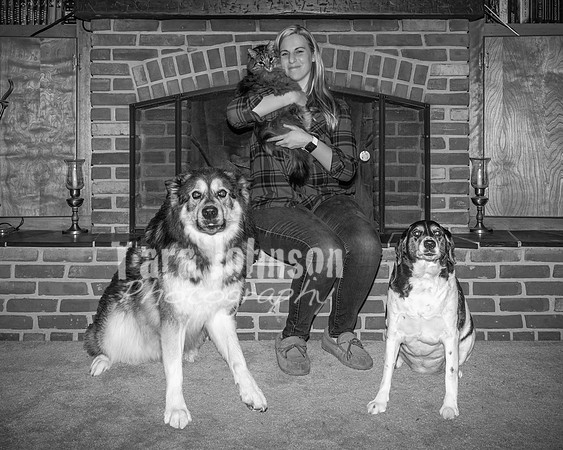 Brittany & Cooper, Daisy & Penny - BW - TJP (14 of 21)