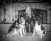 Brittany & Cooper, Daisy & Penny - BW - TJP (4 of 21)