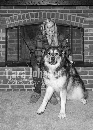 Brittany & Cooper, Daisy & Penny - BW - TJP (6 of 21)