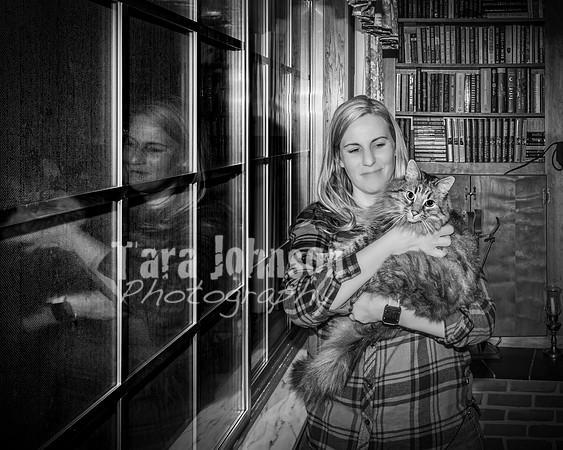 Brittany & Cooper, Daisy & Penny - BW - TJP (9 of 21)