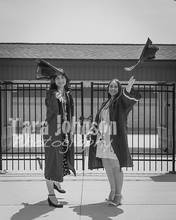 2025 Ava & Grace F Graduation Photos B&W (105 of 106)