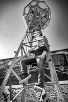 Stephan Grix @ Lincoln Street Art Park in Detroit - BW - TJP (14 of 118)