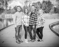 AJ Johnson Family - BW