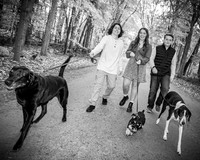 Green Family - BW