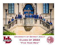 2024 U of D - Five Year Men - Border 8x10 - TJP