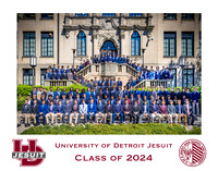 2024 U of D - All Men - Border 11x14 - TJP