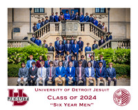 2024 U of D - Six Year Men - Border 8x10 - TJP