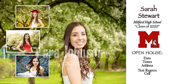 Stewart, Sarah - Slimline Invite D