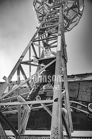 Stephan Grix @ Lincoln Street Art Park in Detroit - BW - TJP (12 of 118)