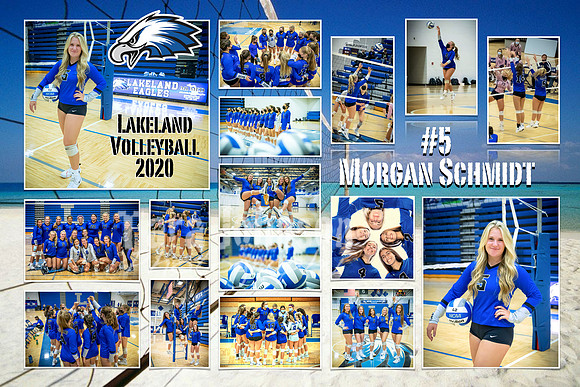 2020 LHS VB Senior Collage - #5 Morgan Schmidt