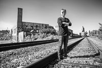 Stephan Grix @ Lincoln Street Art Park in Detroit - BW - TJP (18 of 118)