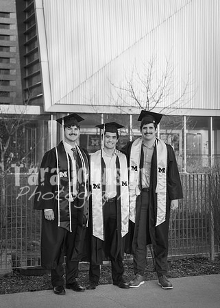 Kera & Friends Grad Photos W25 B&W (206 of 259)