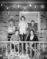 McCarty Family - BW