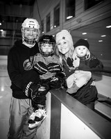 Laskowski Family Hockey - BW