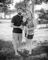 Ellis Family @ Hammond Lake - BW - TJP (13 of 52)
