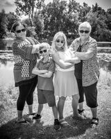 Weeks Family - BW