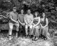 Torres Family @ Paint Creek Trail - BW - TJP (14 of 36)