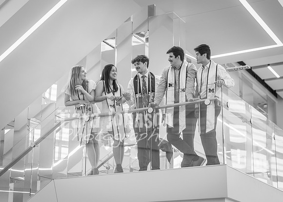 Kera & Friends Grad Photos W25 B&W (199 of 259)