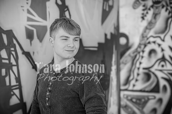 Stephan Grix @ Lincoln Street Art Park in Detroit - BW - TJP (10 of 118)
