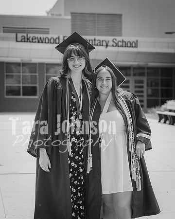 2025 Ava & Grace F Graduation Photos B&W (8 of 106)