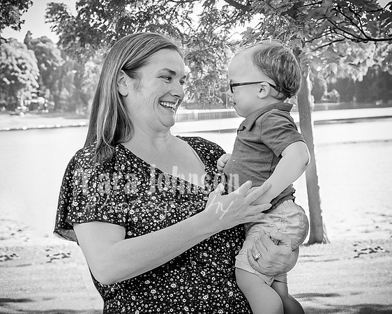 Ellis Family @ Hammond Lake - BW - TJP (7 of 52)