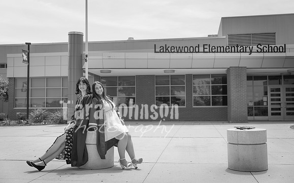 2025 Ava & Grace F Graduation Photos B&W (35 of 106)