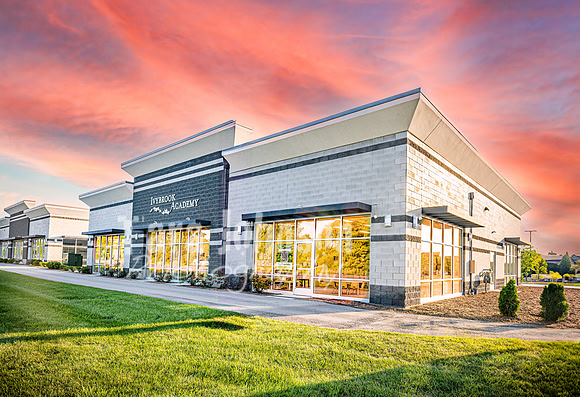 Ivybrook Academy - Exterior (@ Sunset) - TJP (5 of 10)