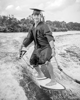 Brok B. @ Pettibone Lake - BW