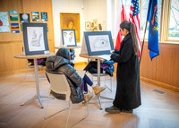 2025 OLSM Art Show - Student Visit - TJP (4 of 28)