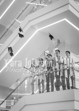 Kera & Friends Grad Photos W25 B&W (194 of 259)