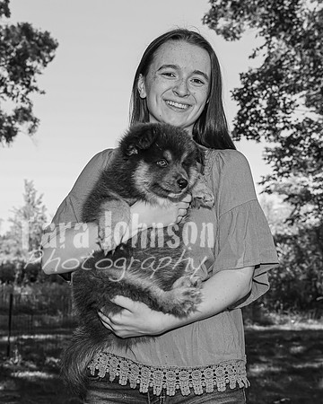 Bryde Family & Finish Lapphund Pups - BW - TJP (55 of 60)