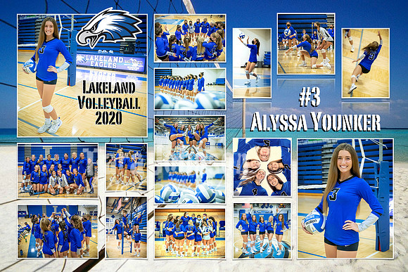 2020 LHS VB Senior Collage - #3 Alyssa Younker