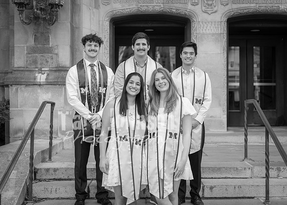 Kera & Friends Grad Photos W25 B&W (6 of 259)
