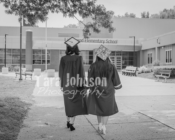 2025 Ava & Grace F Graduation Photos B&W (6 of 106)