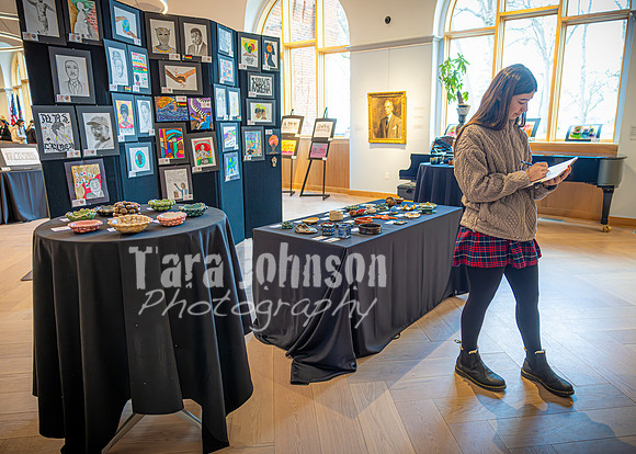 2025 OLSM Art Show - Student Visit - TJP (10 of 28)