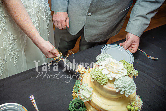 Michael & Ashlee McGrath - The Cutting of the Cake - TJP (6 of 18)