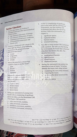 OEC - Test Questions (22 of 45)