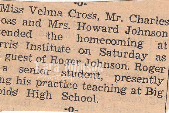 1959 Ferris Homecoming article