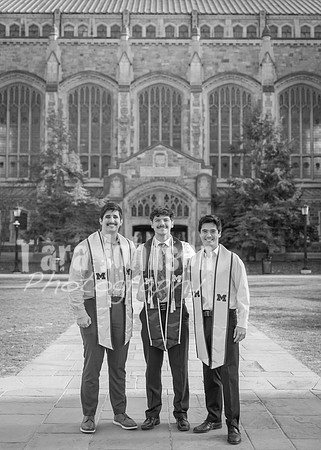 Kera & Friends Grad Photos W25 B&W (129 of 259)
