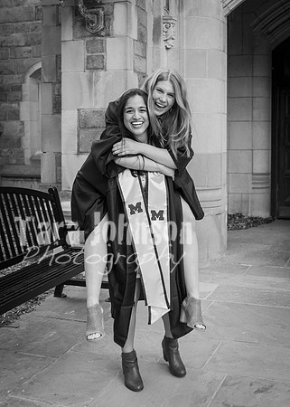 Kera & Friends Grad Photos W25 B&W (102 of 259)