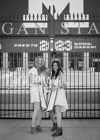 Kera & Friends Grad Photos W25 B&W (163 of 259)