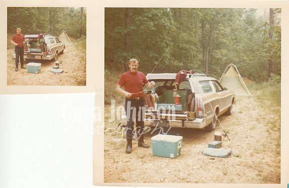 1975 Roger camping