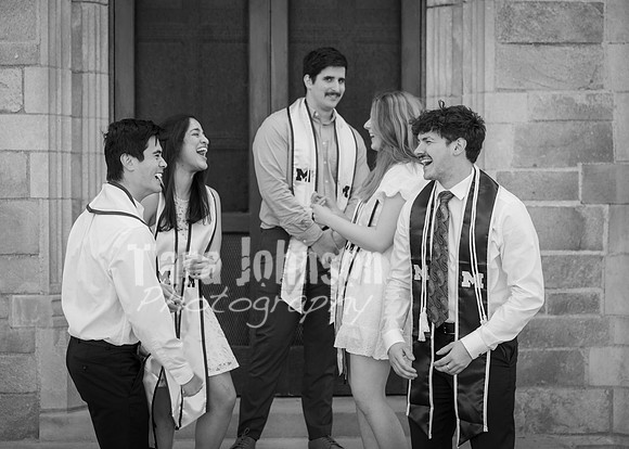 Kera & Friends Grad Photos W25 B&W (26 of 259)