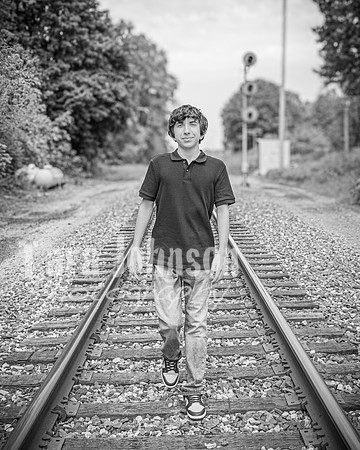 Corbin Gibson @ Highland Depot Tracks - BW - TJP (3 of 43)