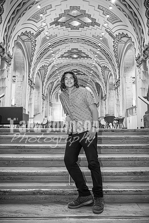 Jeramiah Torres @ the Guardian Building - BW - TJP (5 of 15)