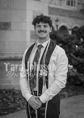 Kera & Friends Grad Photos W25 B&W (34 of 259)
