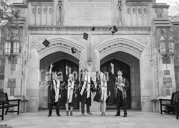 Kera & Friends Grad Photos W25 B&W (79 of 259)