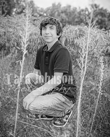 Corbin Gibson @ Highland Depot Tracks - BW - TJP (20 of 43)