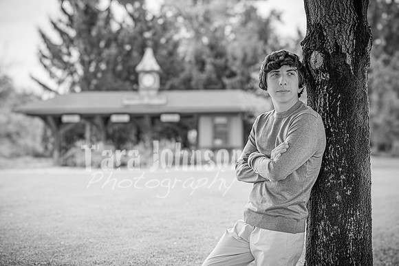 Corbin Gibson @ Highland Depot Tracks - BW - TJP (39 of 43)